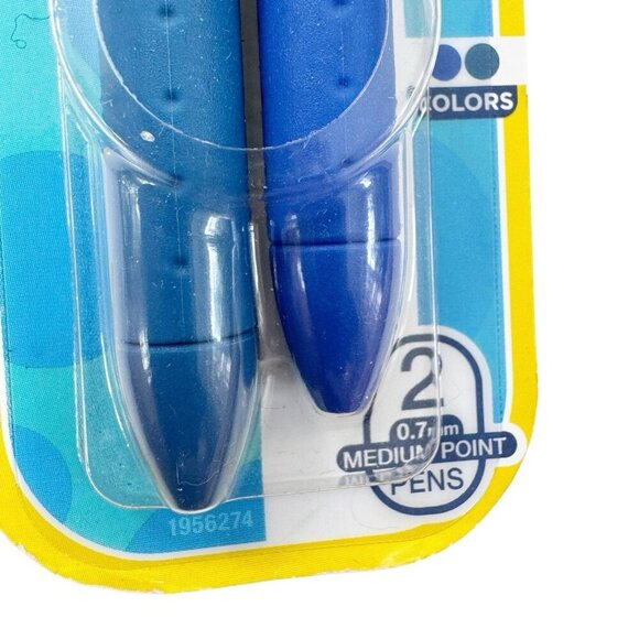 NEW Paper Mate Inkjoy Gel Pens Medium Point Slate Blue and Pure Blue 2-Pack - Picture 6 of 6